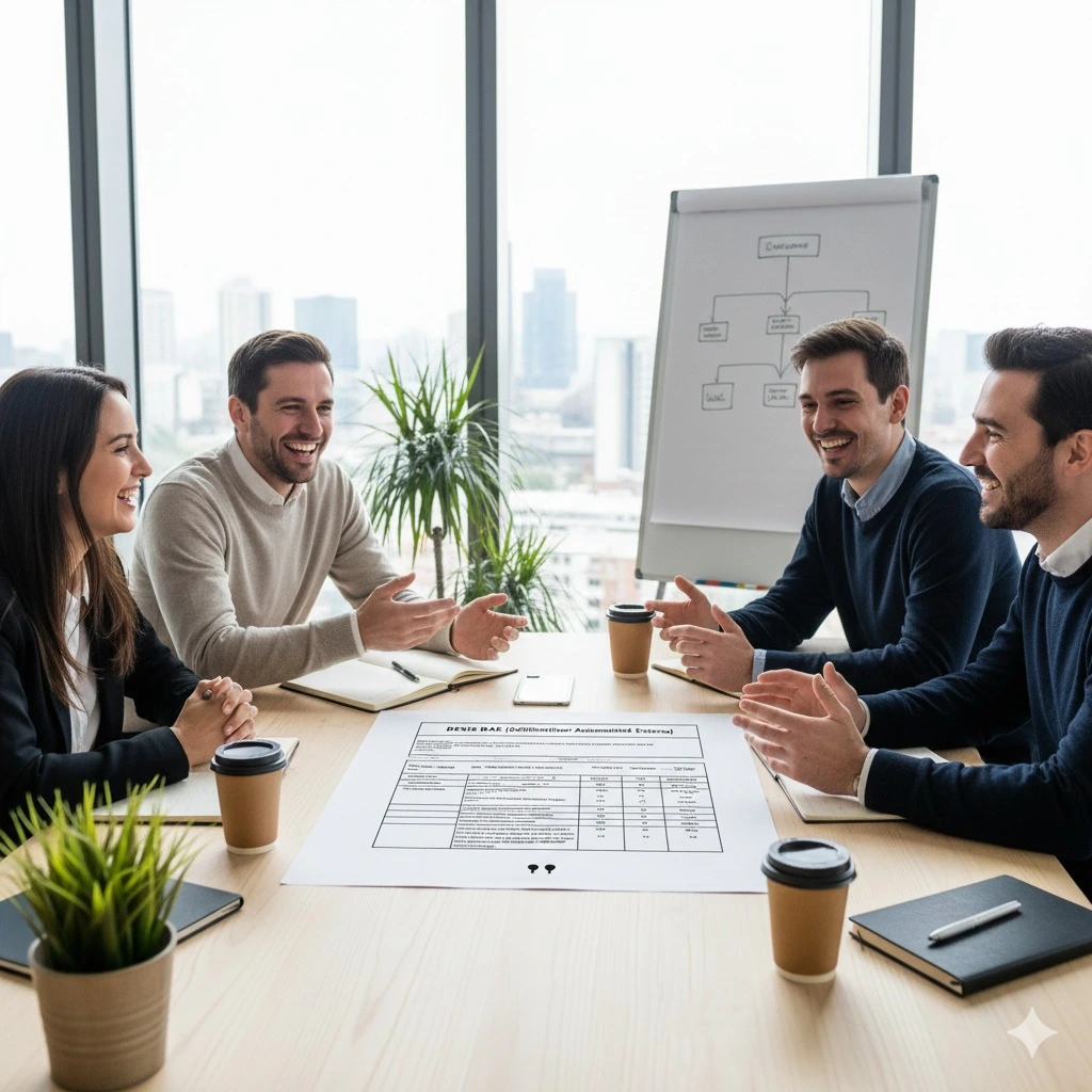 réunion pour choisir entre l'achat et la location de défibrillateur