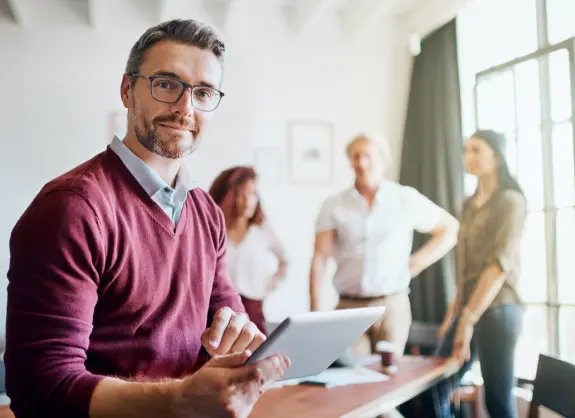 Equipa CardioPro em reunião